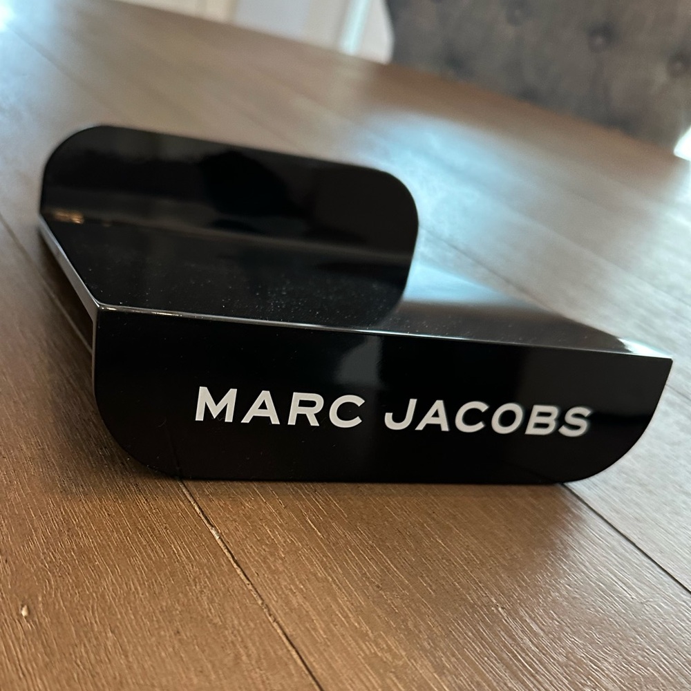 SALE! Marc Jacobs Acrylic Black Display/Holder  7 1/4”